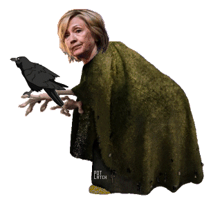 Image result for hillary witch gif