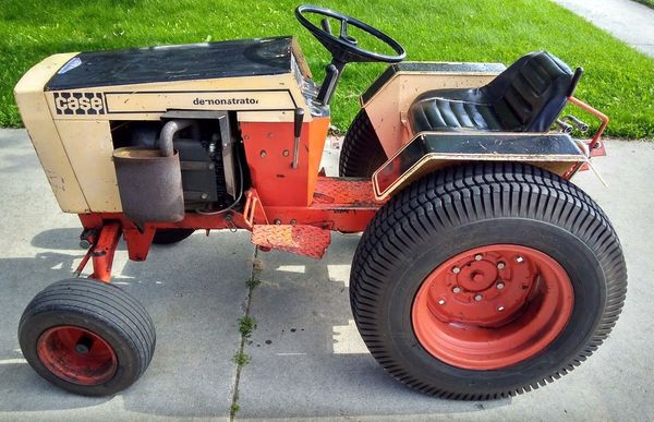 1974 Case 446 Golden Demonstrator Garden Tractor