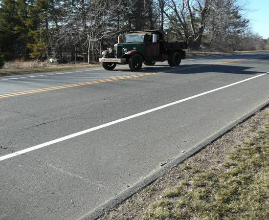 1) International C35 Dump Truck Cover