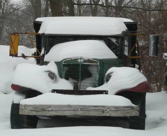 1) International C35 Dump Truck Cover