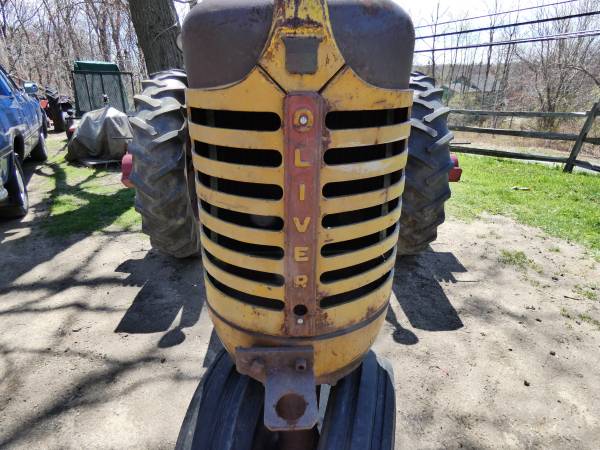 i) Oliver 77 Row Crop Tractor