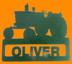 Photo of  Oliver Tractor Sign