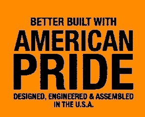 Made With American Pride Orange Banner