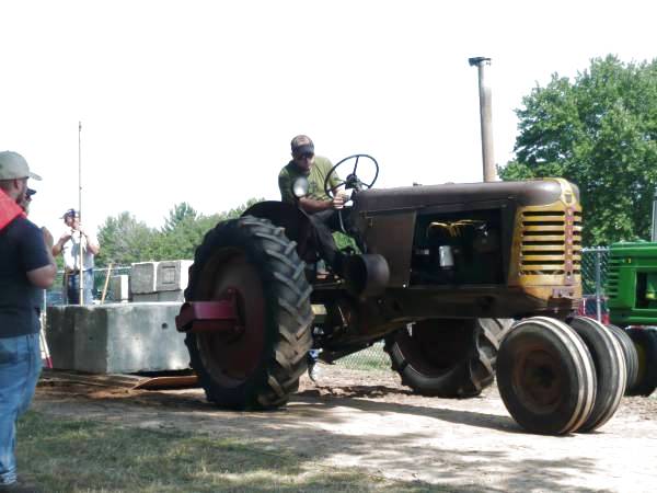 Photo of  Oliver 77 Tractor FFA Pull Goshen, 2014