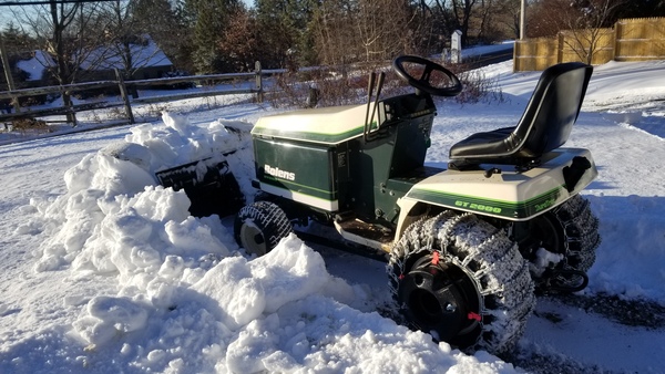 1) Bolens Duratrac GT2000 Tractor