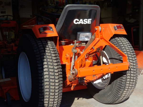 4) 446 Case Garden Tractor