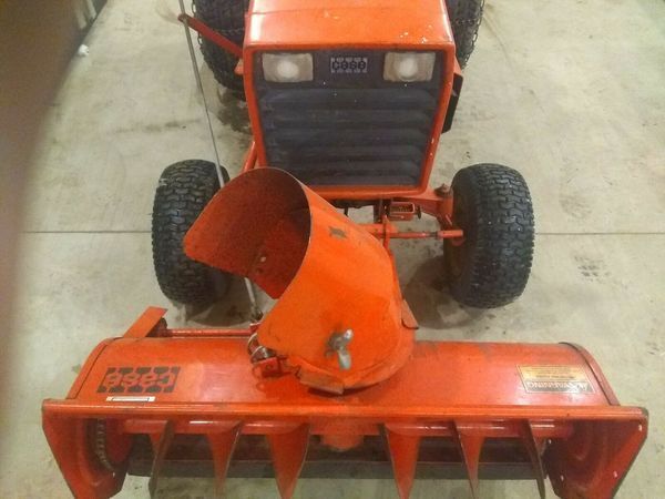 1) 446 Case Garden SnowBlower 2019