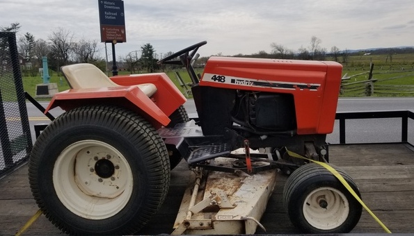3) 446 Case Garden Tractor Refurb 2021