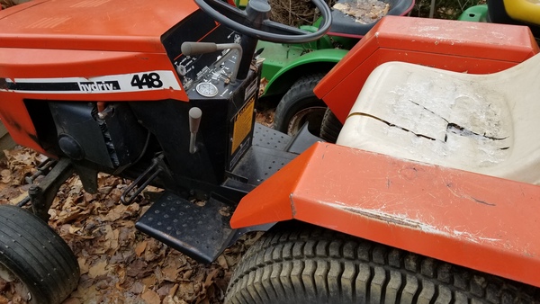 6) 446 Case Garden Tractor Refurb 2021