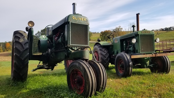 Photo of 80 & 99 Oliver Tractors