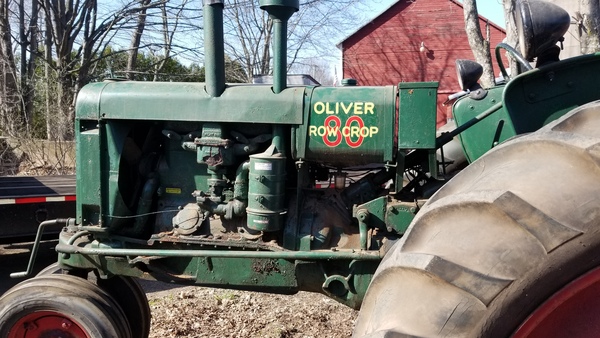 4) TTG 1946 Oliver 80 Row Crop