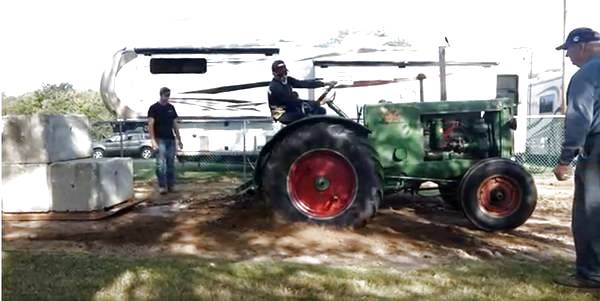 Photo of 1938 Oliver 99 Tractor 1st Pull