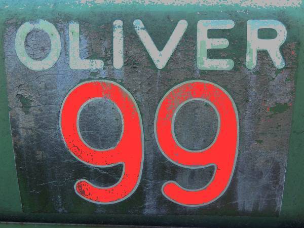 0) Oliver 99 Sign