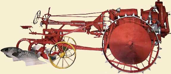 Pic of  Rumely Do-All Motor Cultivator