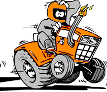 Photo of TTG Orange Tractor Rider