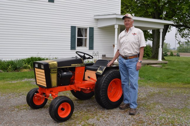 24a) 1972 Case 442 'Black Knight' Demonstrator Garden Tractor (Steve Guider)