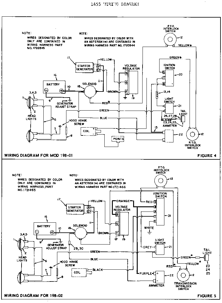 Model 1455 Wiring Diagram
