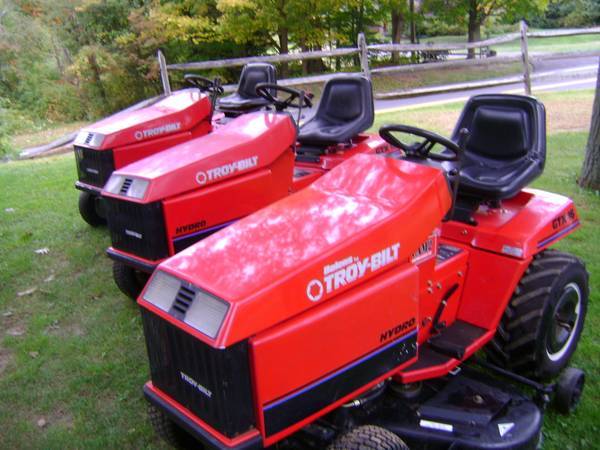 troy bilt garden tractor