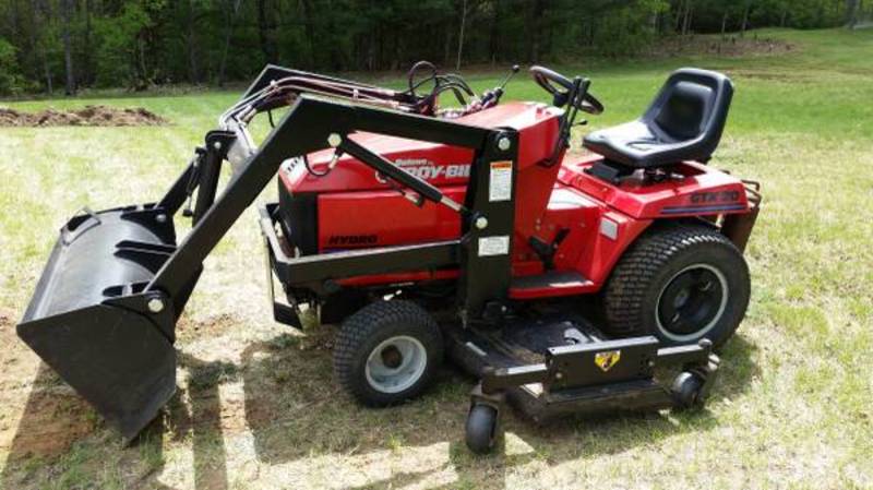 troy bilt garden tractor