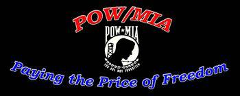 Pow Mia Banner